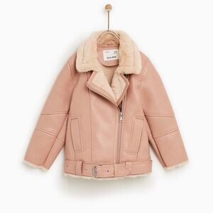 Zara Kid Leather Jacket